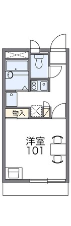 河内天美駅 徒歩14分 2階の物件間取画像